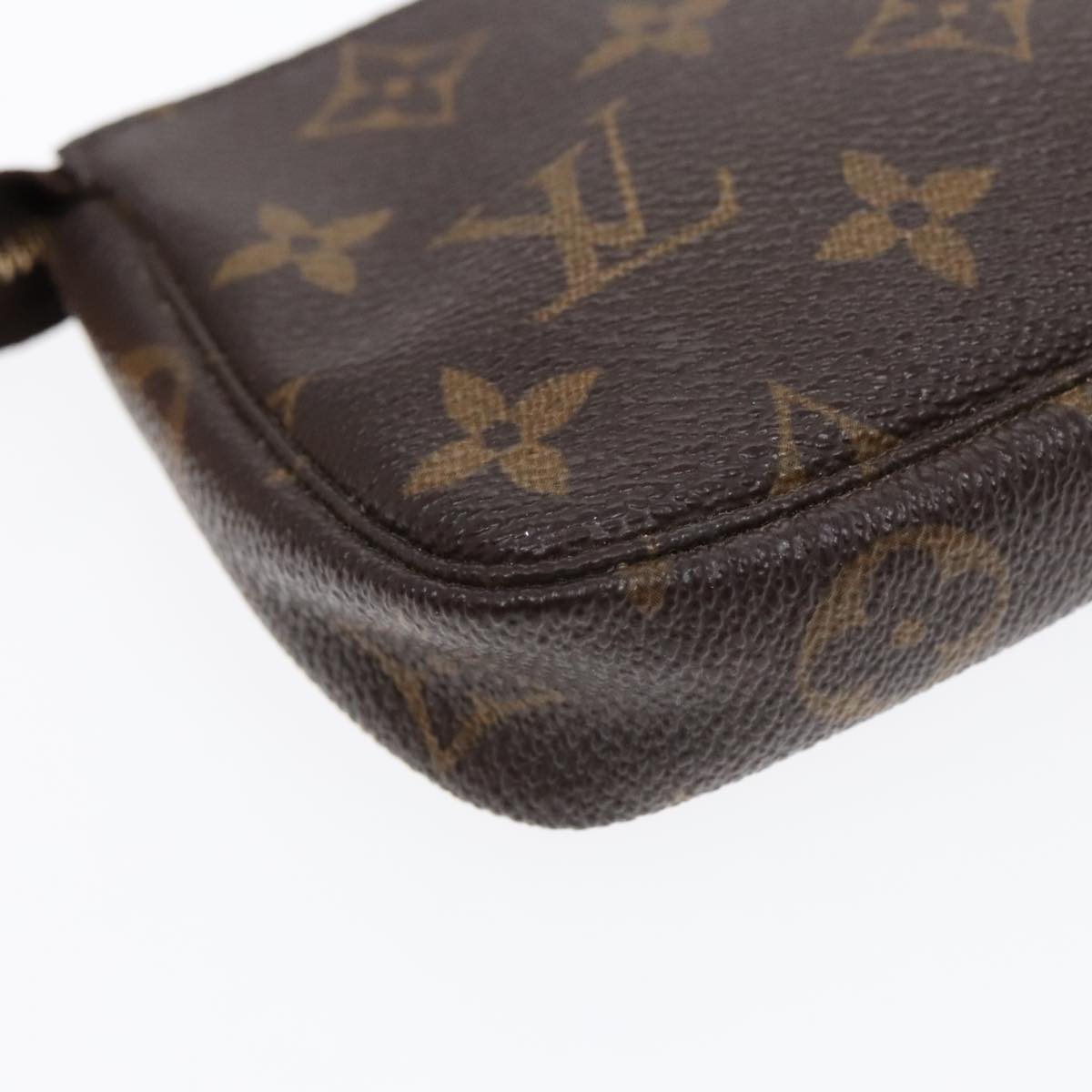 LOUIS VUITTON Monogram Mini Pochette Accessoires Pouch M58009 LV Auth 90300