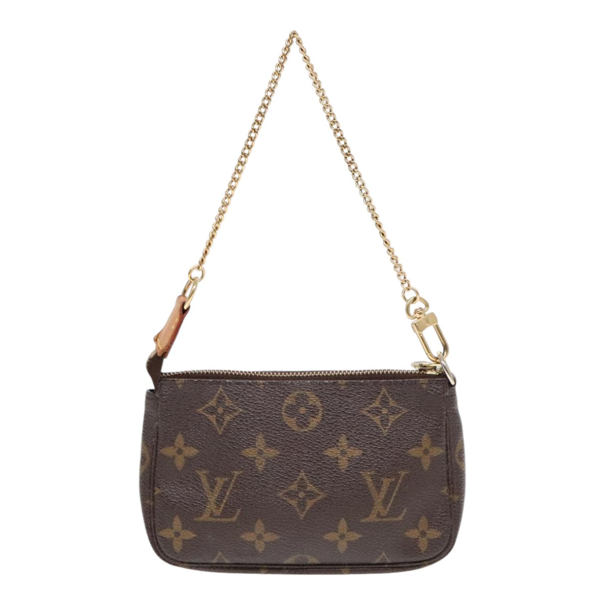 LOUIS VUITTON Monogram Mini Pochette Accessoires Pouch M58009 LV Auth 90300