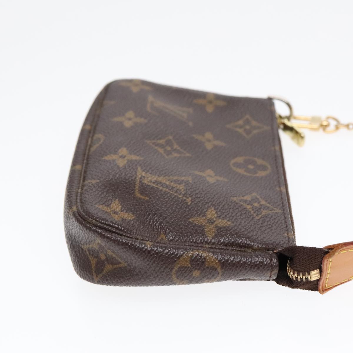 LOUIS VUITTON Monogram Mini Pochette Accessoires Pouch M58009 LV Auth 90300