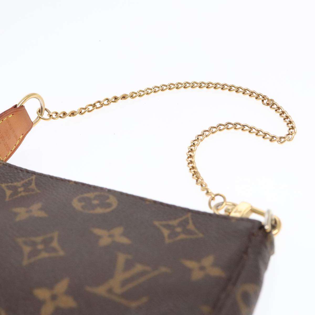 LOUIS VUITTON Monogram Mini Pochette Accessoires Pouch M58009 LV Auth 90300