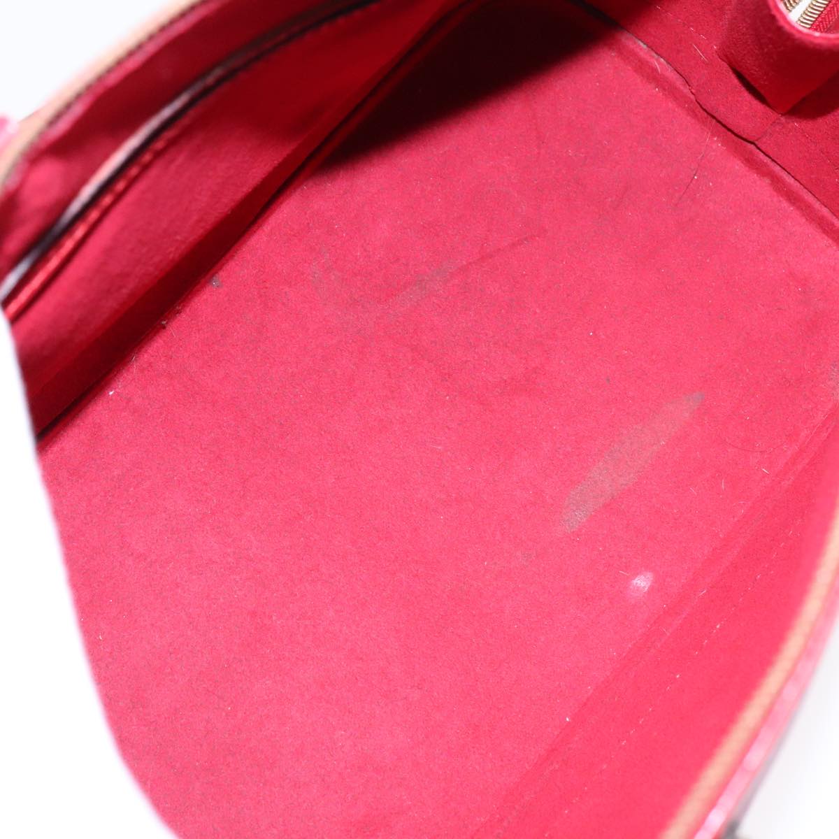 LOUIS VUITTON Epi Alma Hand Bag Castilian Red M52147 LV Auth 90304