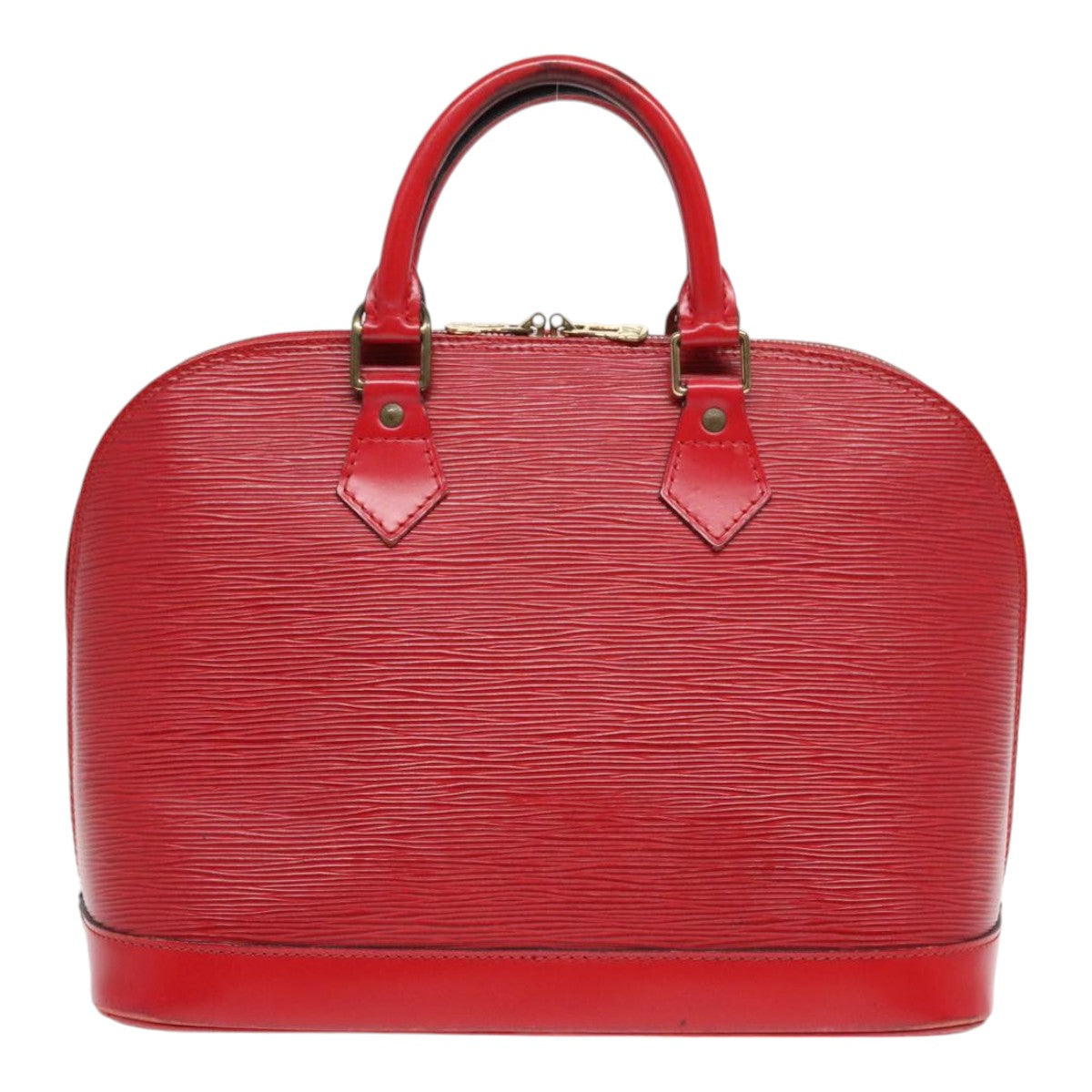 LOUIS VUITTON Epi Alma Hand Bag Castilian Red M52147 LV Auth 90304