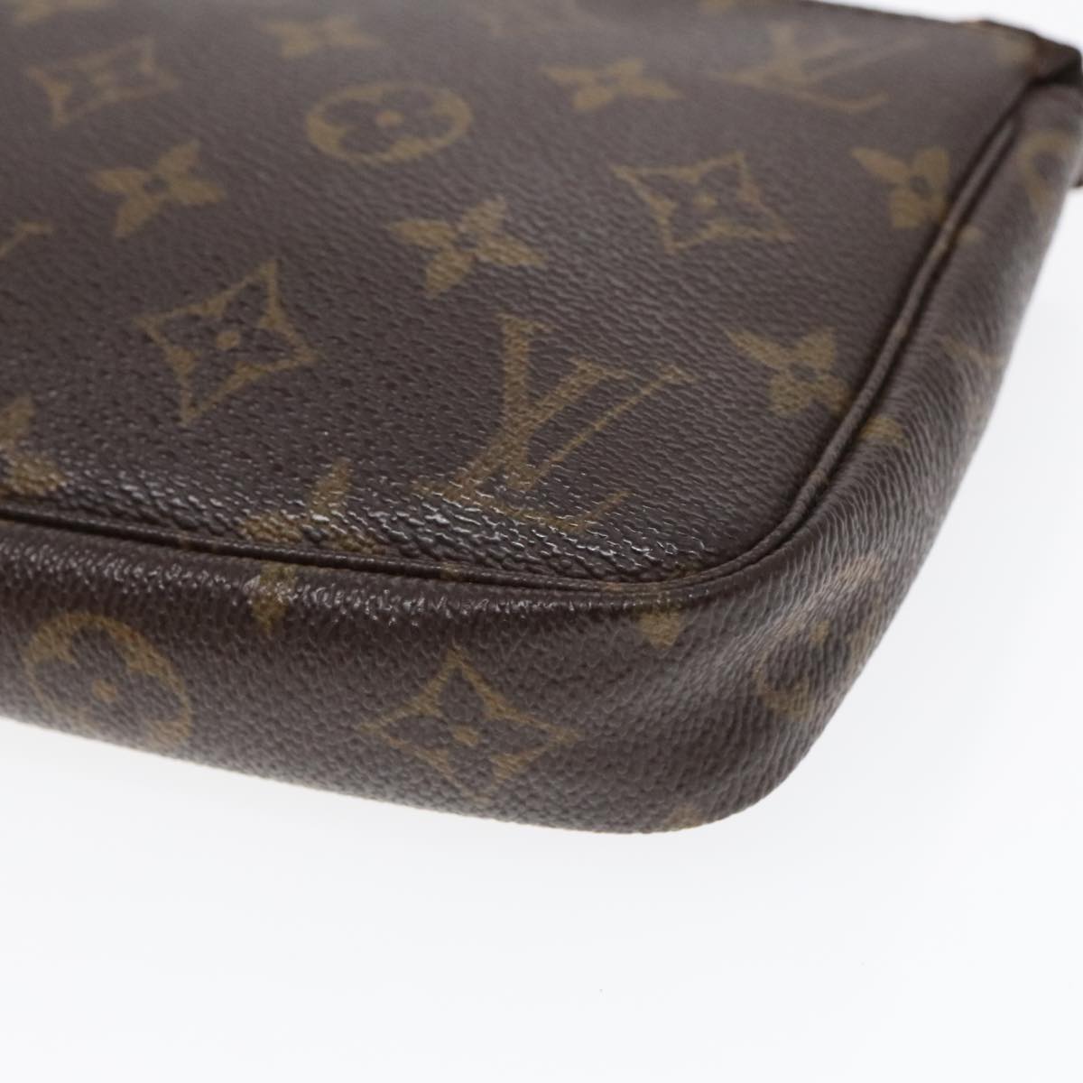 LOUIS VUITTON Monogram Pochette Accessoires Pouch M51980 LV Auth 90307