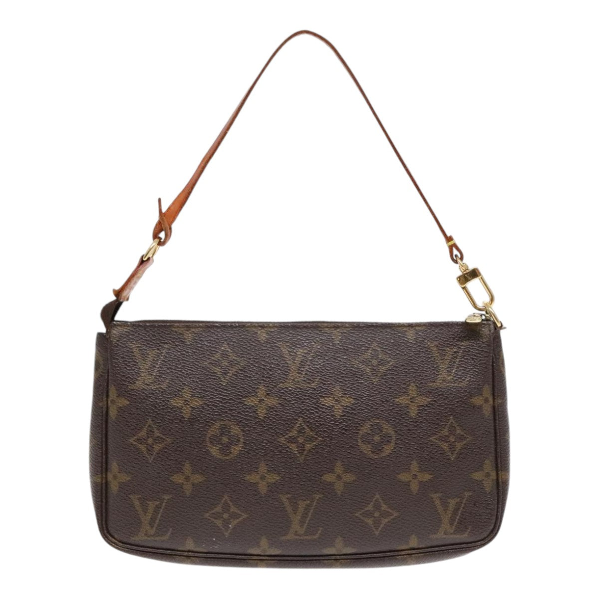 LOUIS VUITTON Monogram Pochette Accessoires Pouch M51980 LV Auth 90307