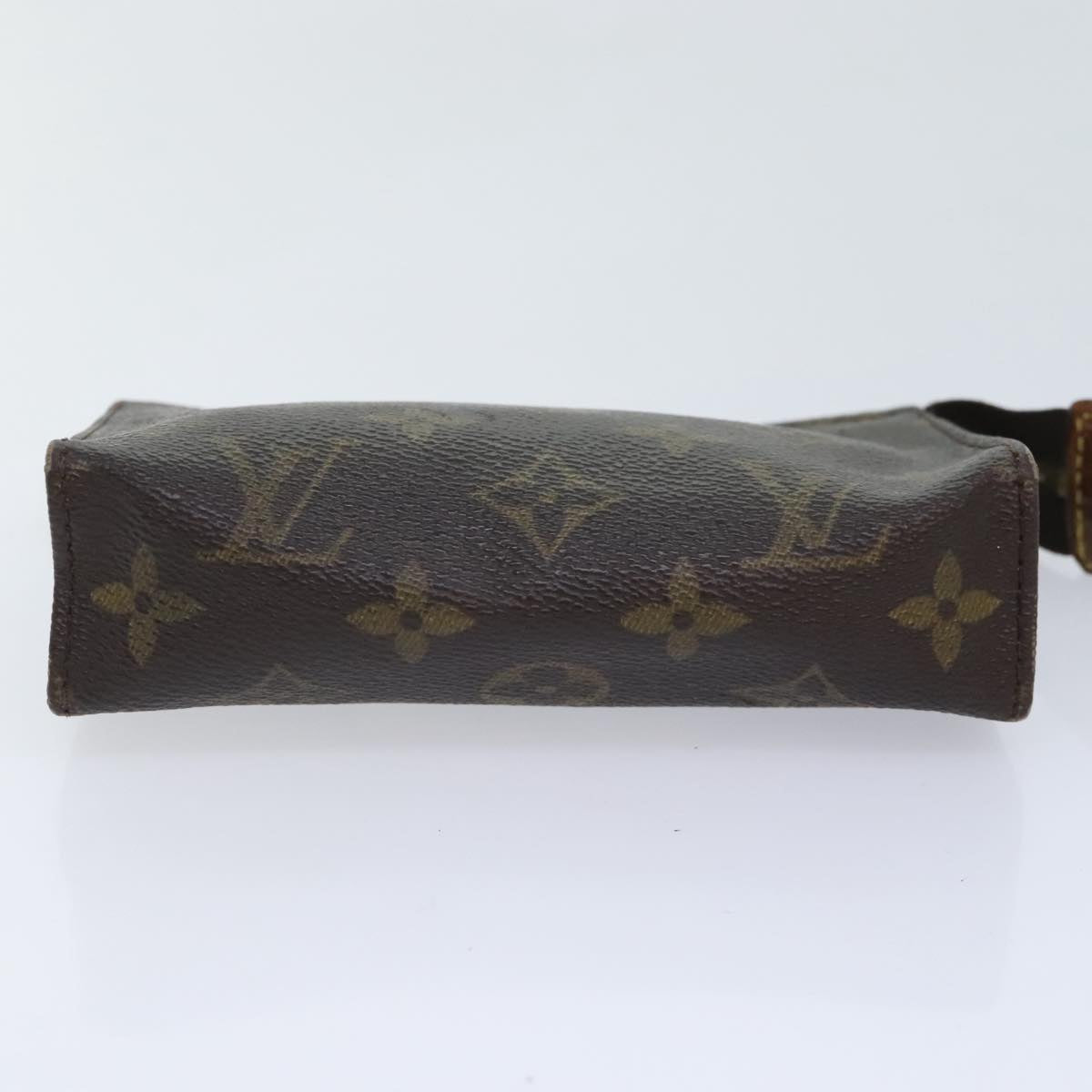 LOUIS VUITTON Monogram Poche Toilette 15 Pouch M47546 LV Auth 90314