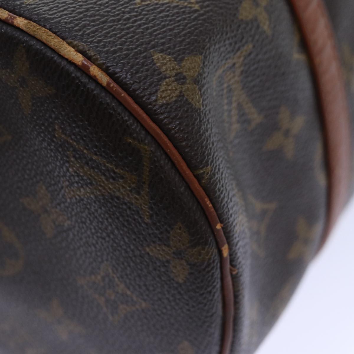 LOUIS VUITTON Monogram Papillon 30 Hand Bag M51385 LV Auth 90316