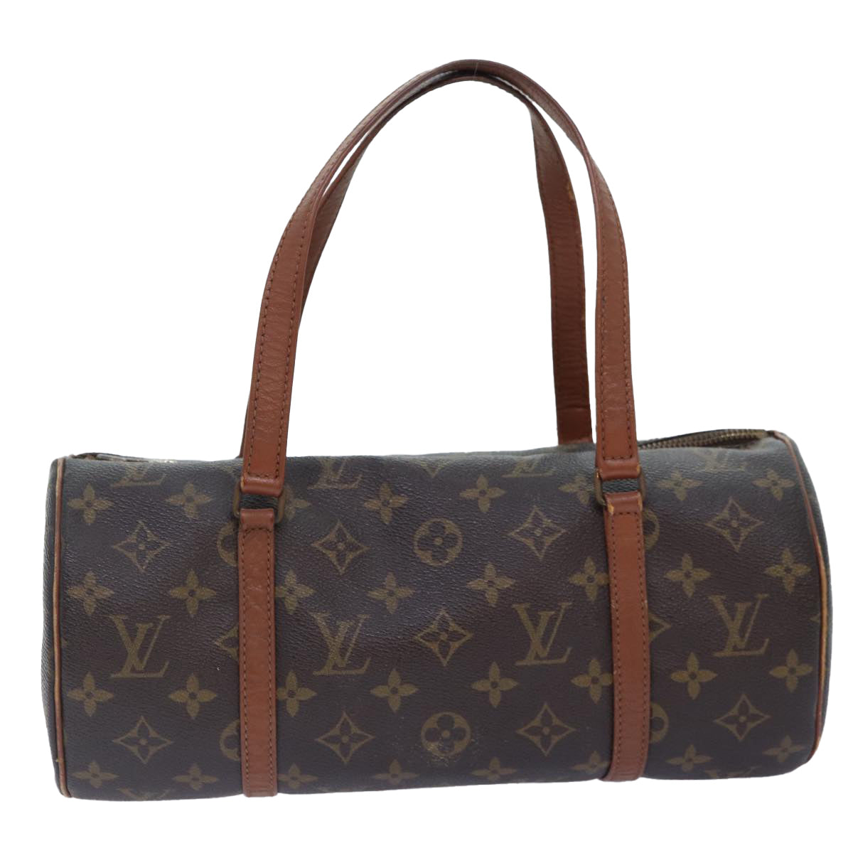 LOUIS VUITTON Monogram Papillon 30 Hand Bag M51385 LV Auth 90316