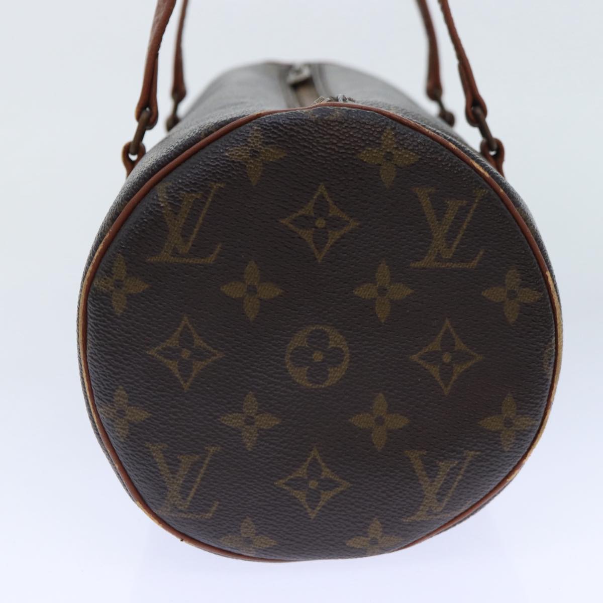 LOUIS VUITTON Monogram Papillon 30 Hand Bag M51385 LV Auth 90316