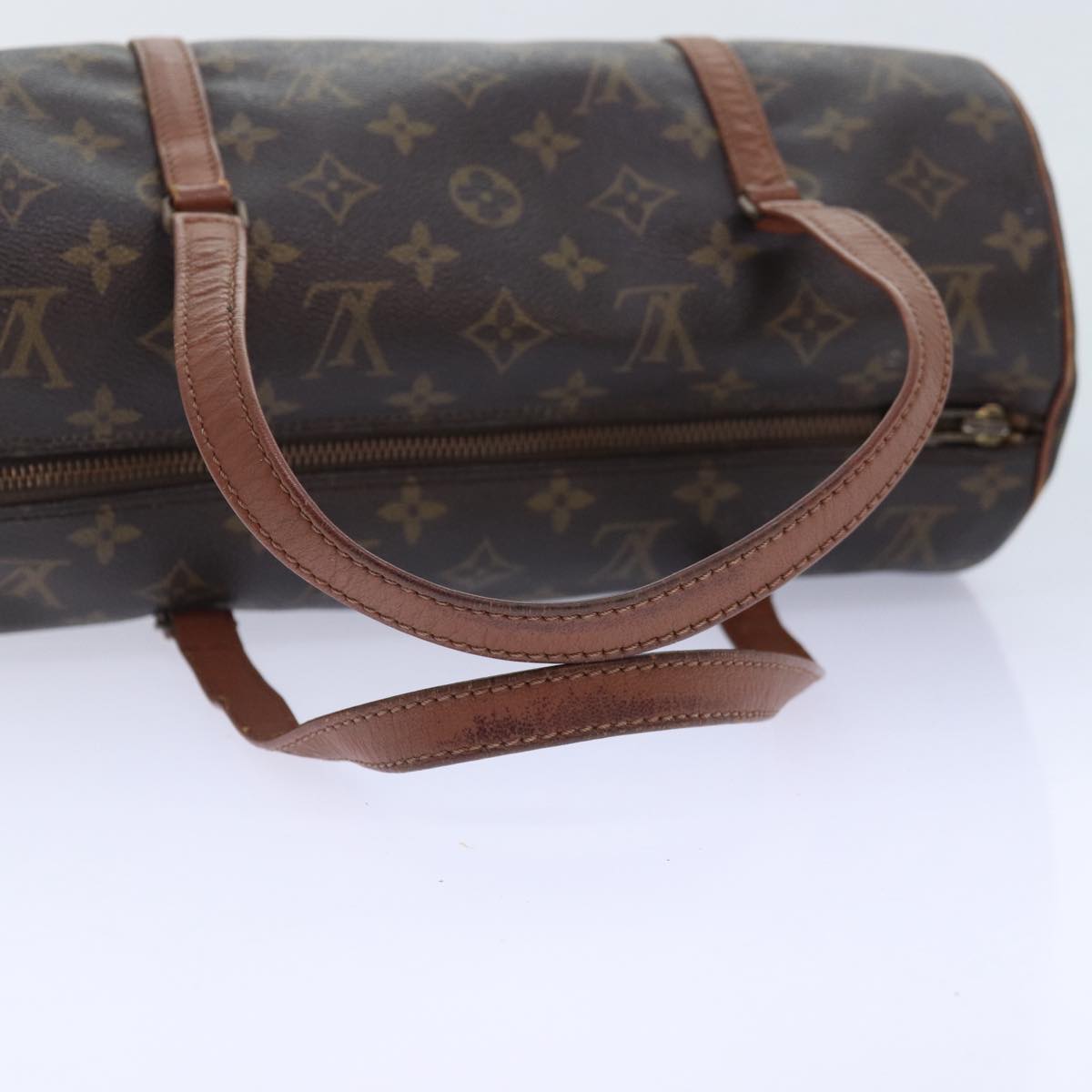 LOUIS VUITTON Monogram Papillon 30 Hand Bag M51385 LV Auth 90316