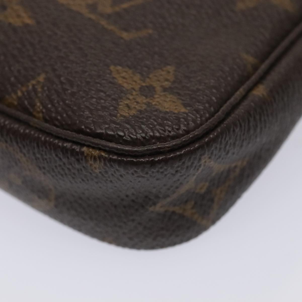 LOUIS VUITTON Monogram Mini Pochette Accessoires Pouch M58009 LV Auth 90343