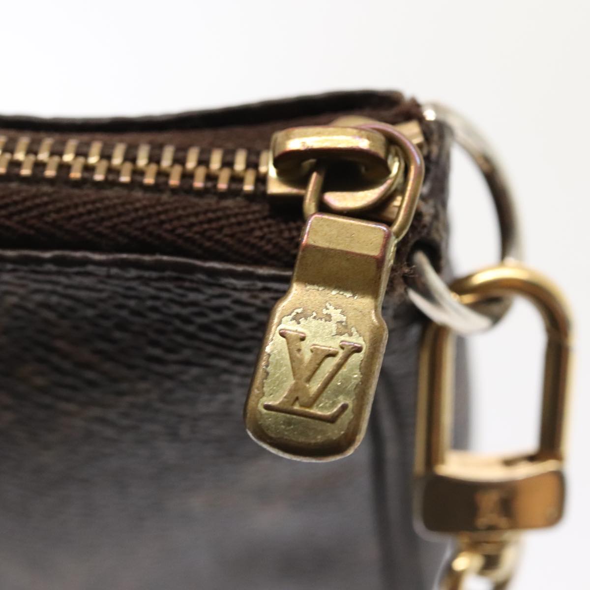 LOUIS VUITTON Monogram Mini Pochette Accessoires Pouch M58009 LV Auth 90343