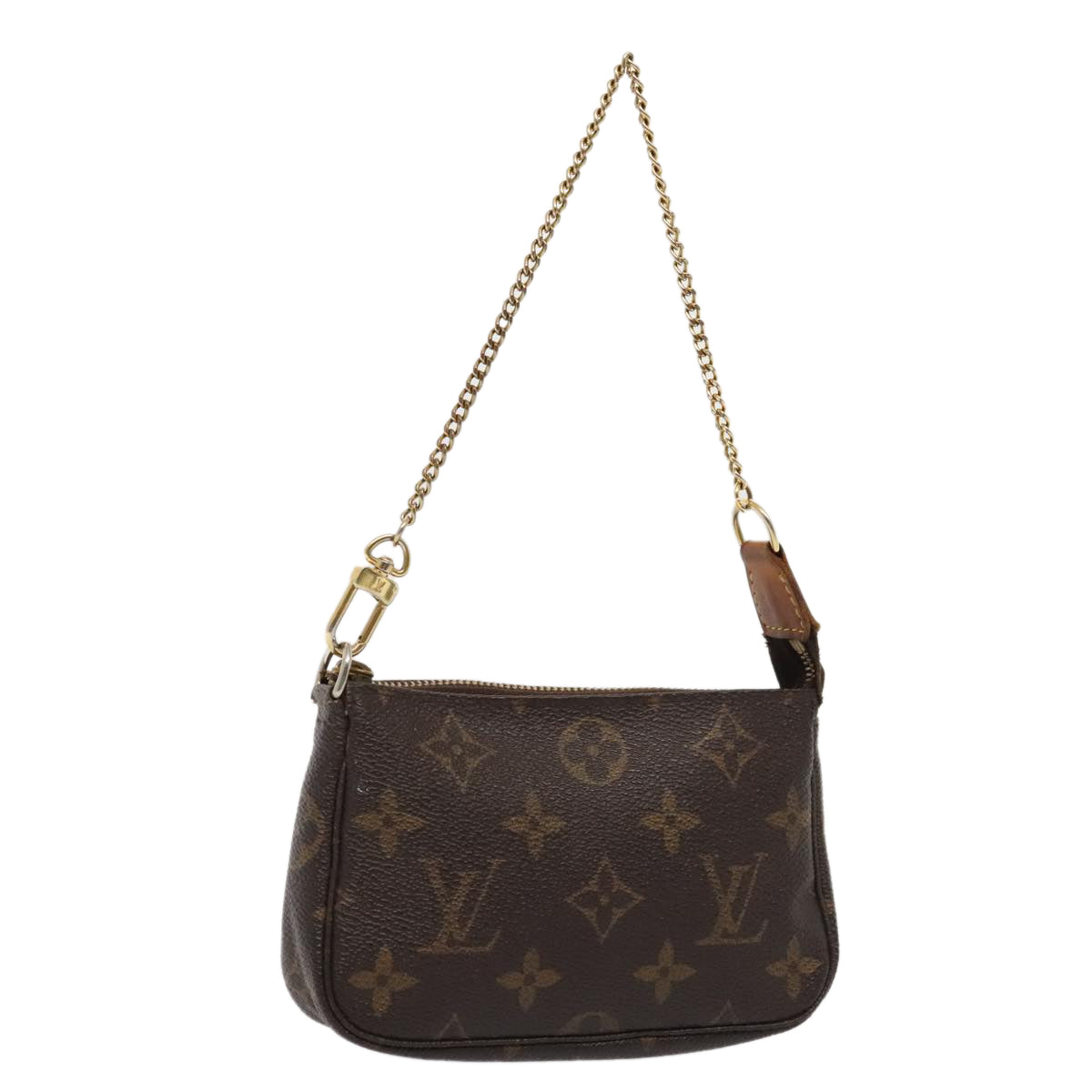 LOUIS VUITTON Monogram Mini Pochette Accessoires Pouch M58009 LV Auth 90343