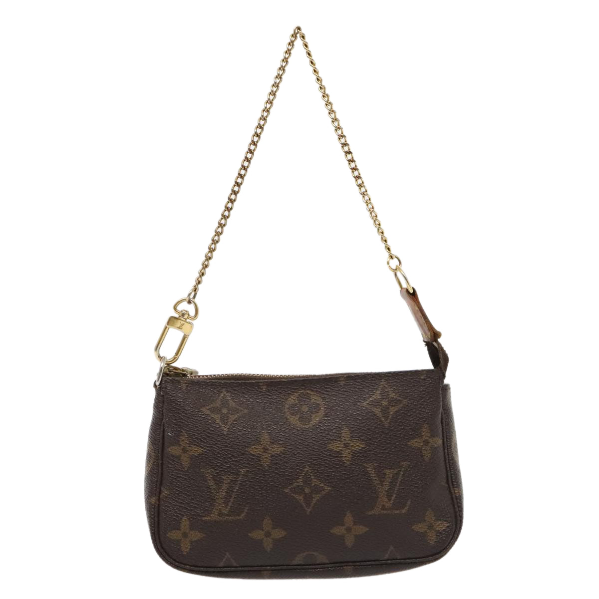 LOUIS VUITTON Monogram Mini Pochette Accessoires Pouch M58009 LV Auth 90343