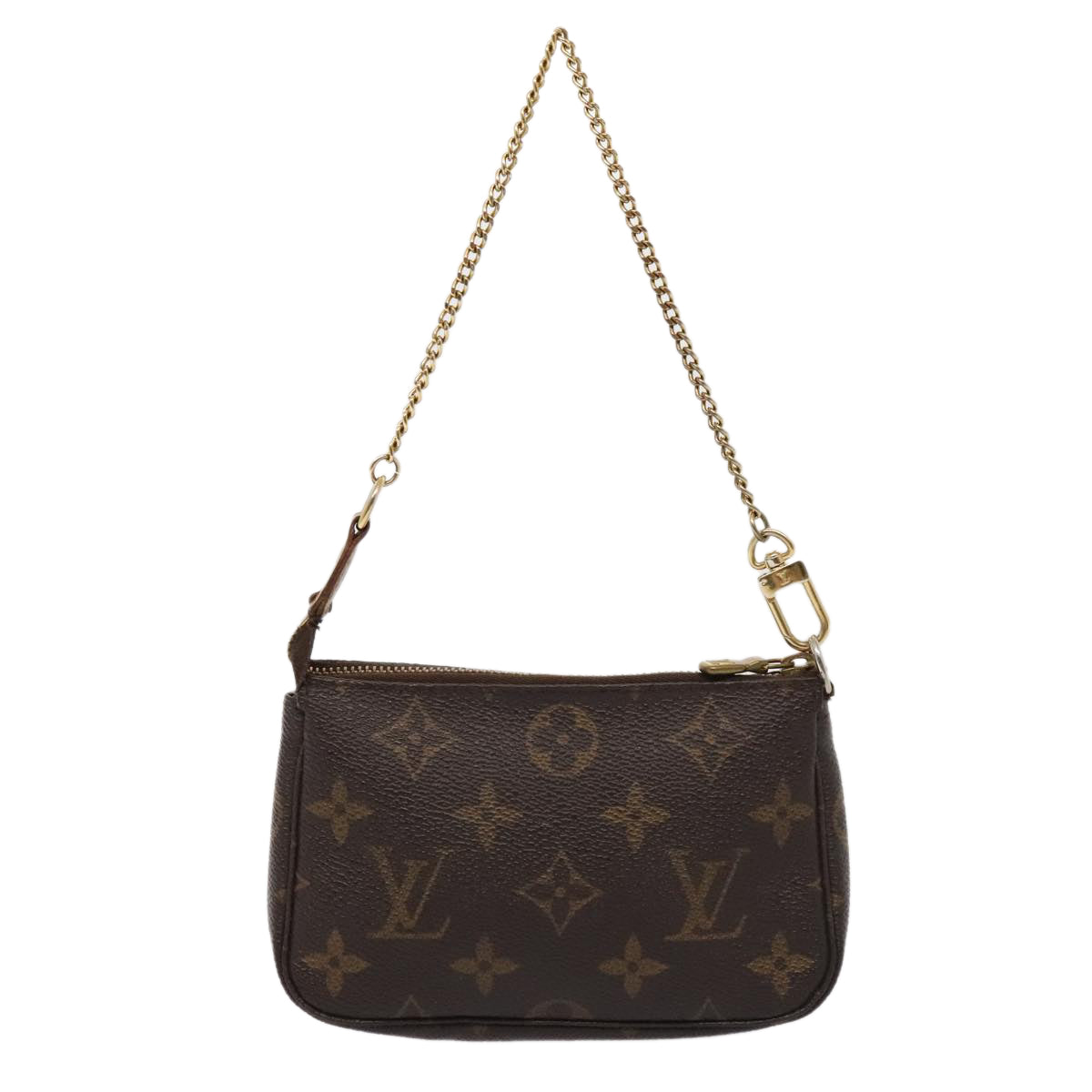 LOUIS VUITTON Monogram Mini Pochette Accessoires Pouch M58009 LV Auth 90343