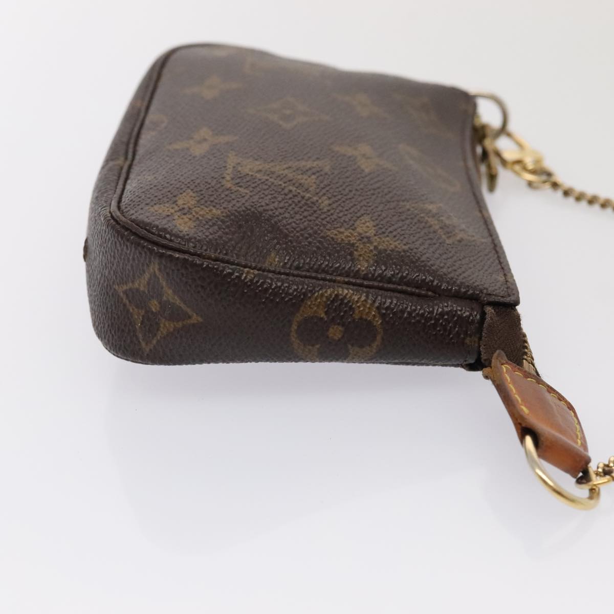 LOUIS VUITTON Monogram Mini Pochette Accessoires Pouch M58009 LV Auth 90343