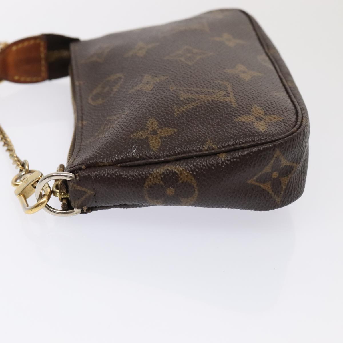 LOUIS VUITTON Monogram Mini Pochette Accessoires Pouch M58009 LV Auth 90343