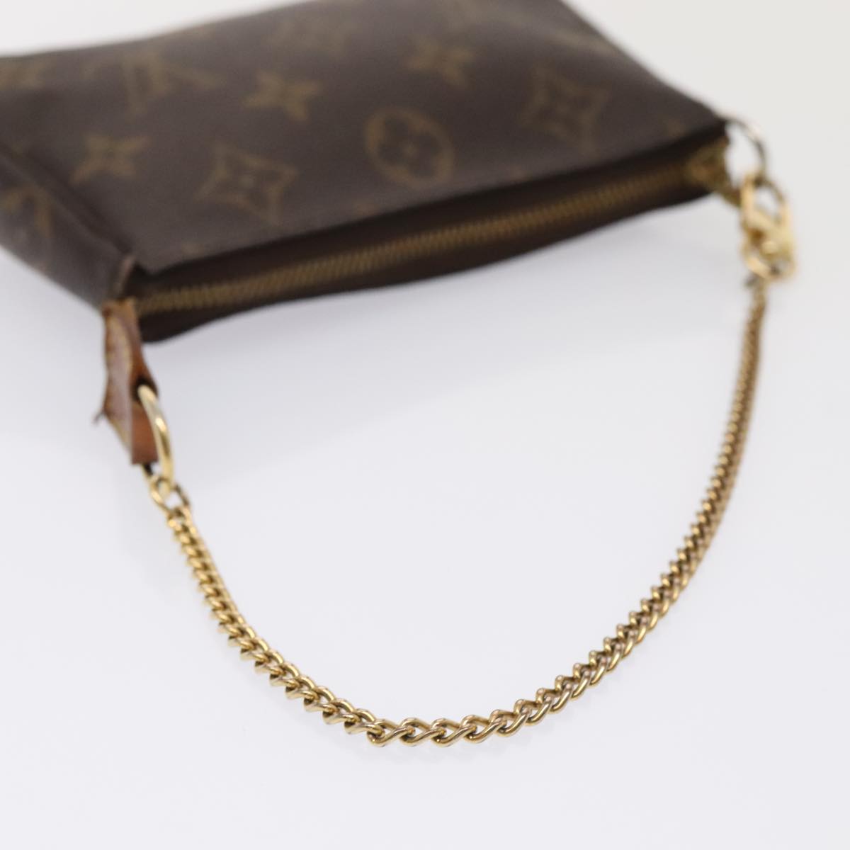 LOUIS VUITTON Monogram Mini Pochette Accessoires Pouch M58009 LV Auth 90343