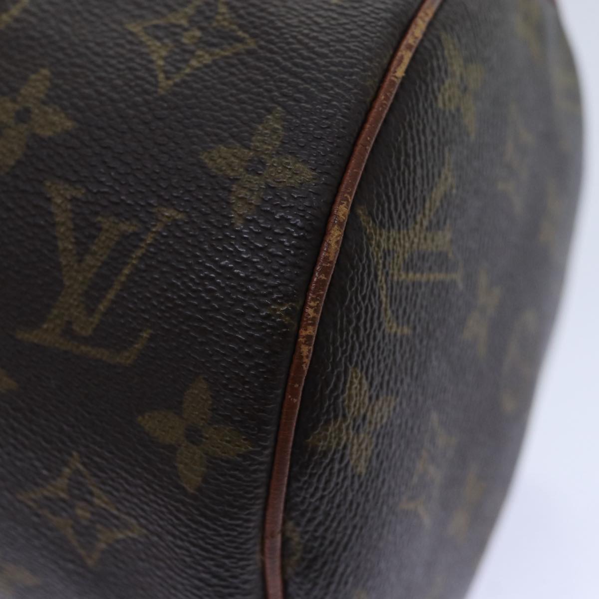 LOUIS VUITTON Monogram Papillon 30 Hand Bag M51385 LV Auth 90358