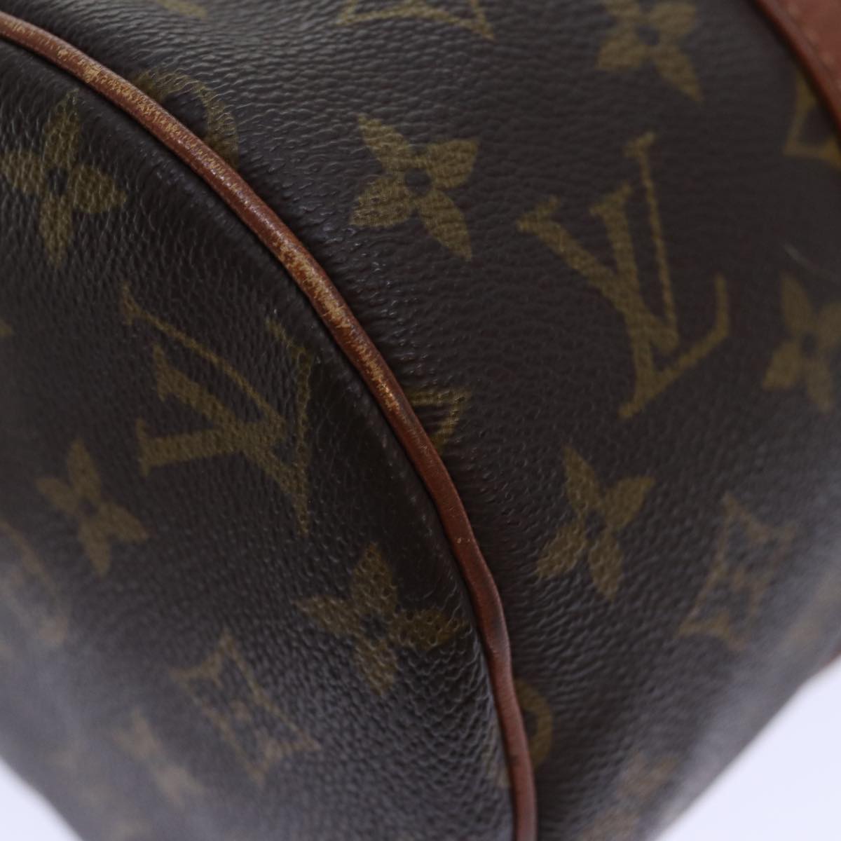 LOUIS VUITTON Monogram Papillon 30 Hand Bag M51385 LV Auth 90358