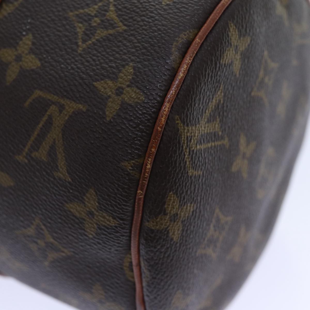 LOUIS VUITTON Monogram Papillon 30 Hand Bag M51385 LV Auth 90358