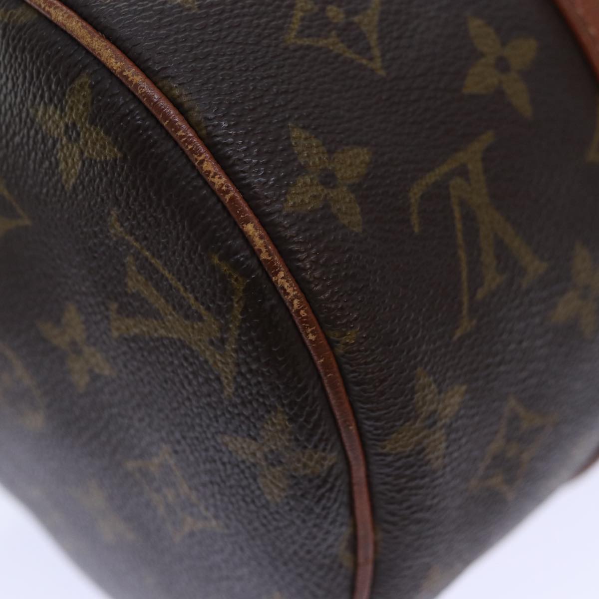 LOUIS VUITTON Monogram Papillon 30 Hand Bag M51385 LV Auth 90358