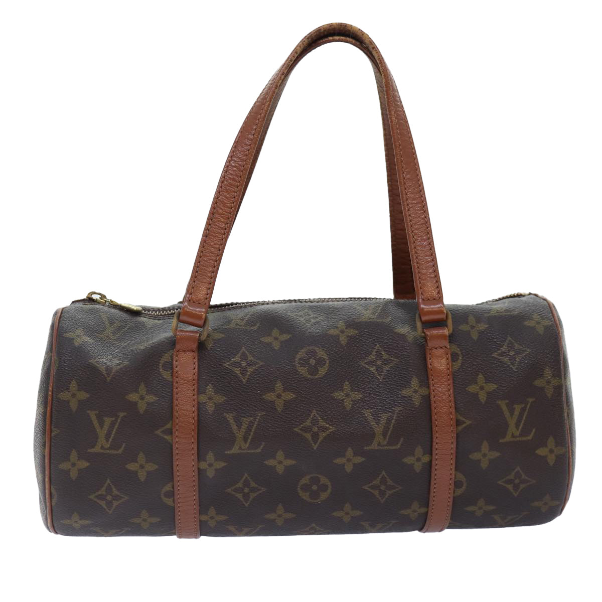 LOUIS VUITTON Monogram Papillon 30 Hand Bag M51385 LV Auth 90358