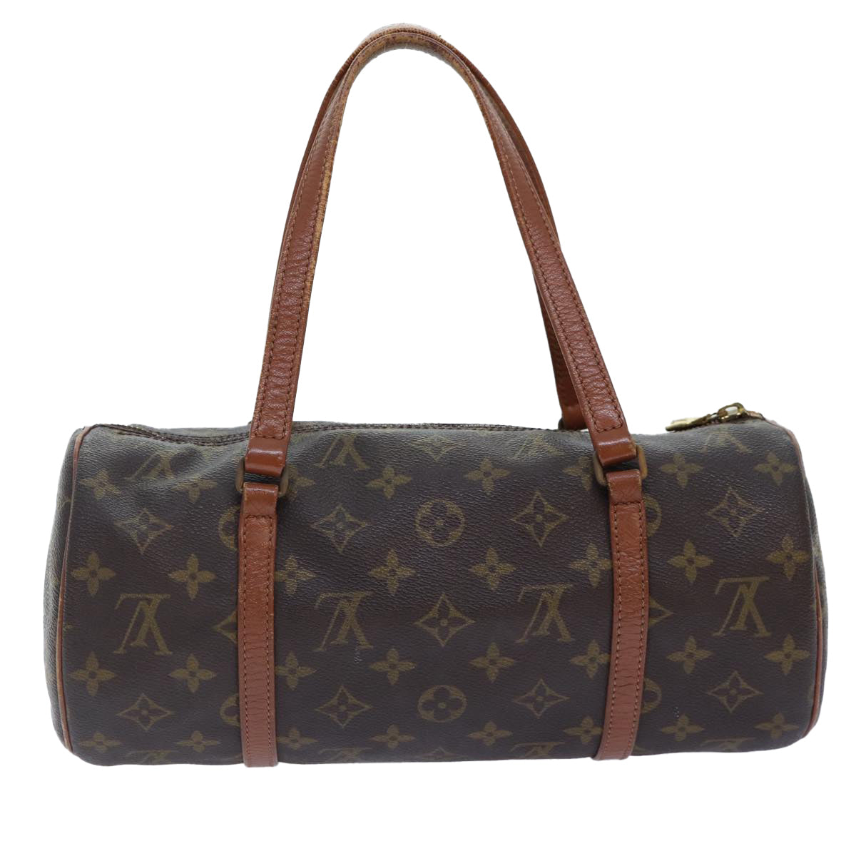 LOUIS VUITTON Monogram Papillon 30 Hand Bag M51385 LV Auth 90358