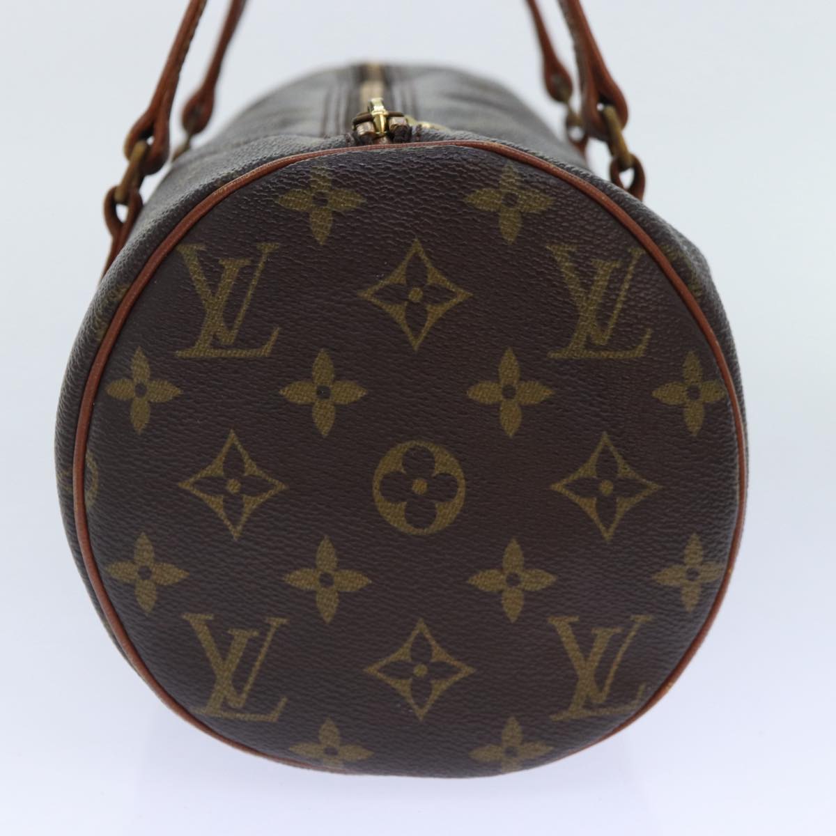 LOUIS VUITTON Monogram Papillon 30 Hand Bag M51385 LV Auth 90358