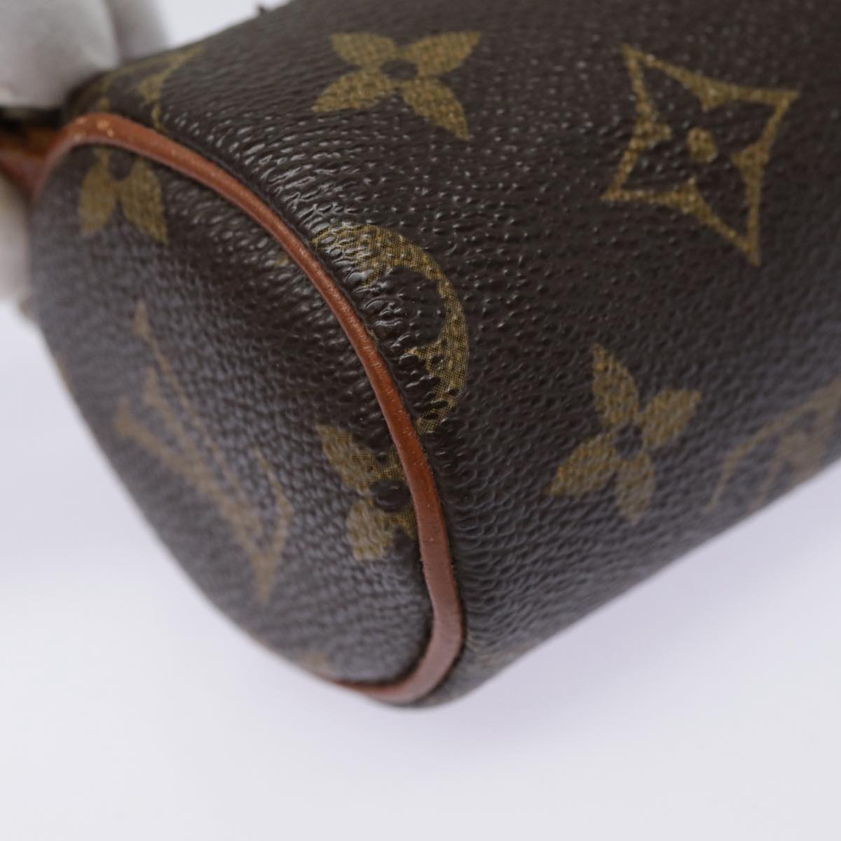 LOUIS VUITTON Monogram Papillon Pouch LV Auth 90359