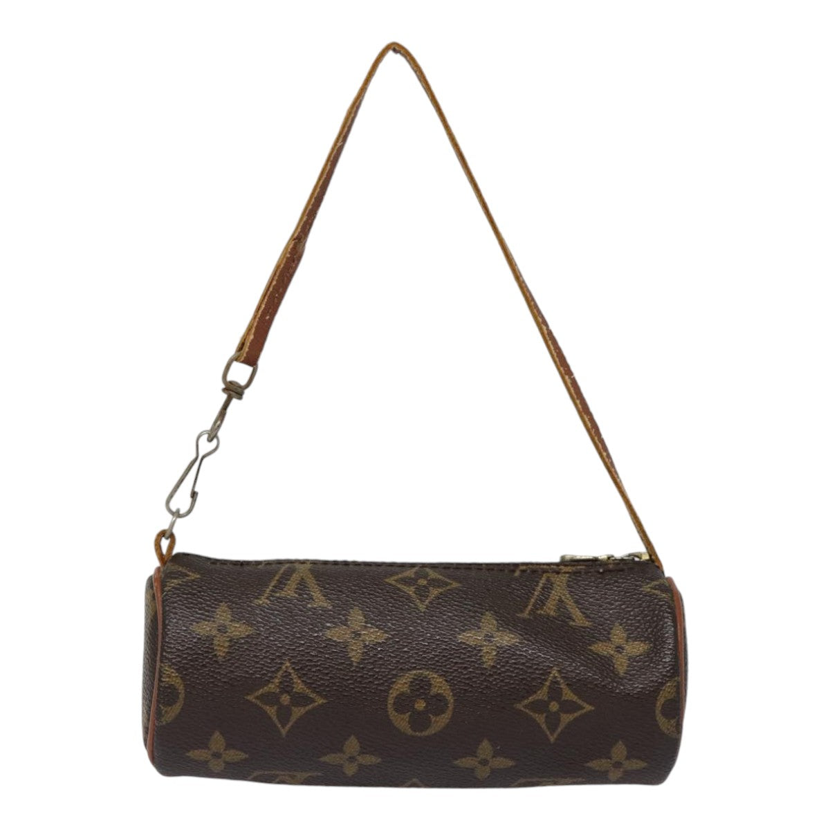 LOUIS VUITTON Monogram Papillon Pouch LV Auth 90359