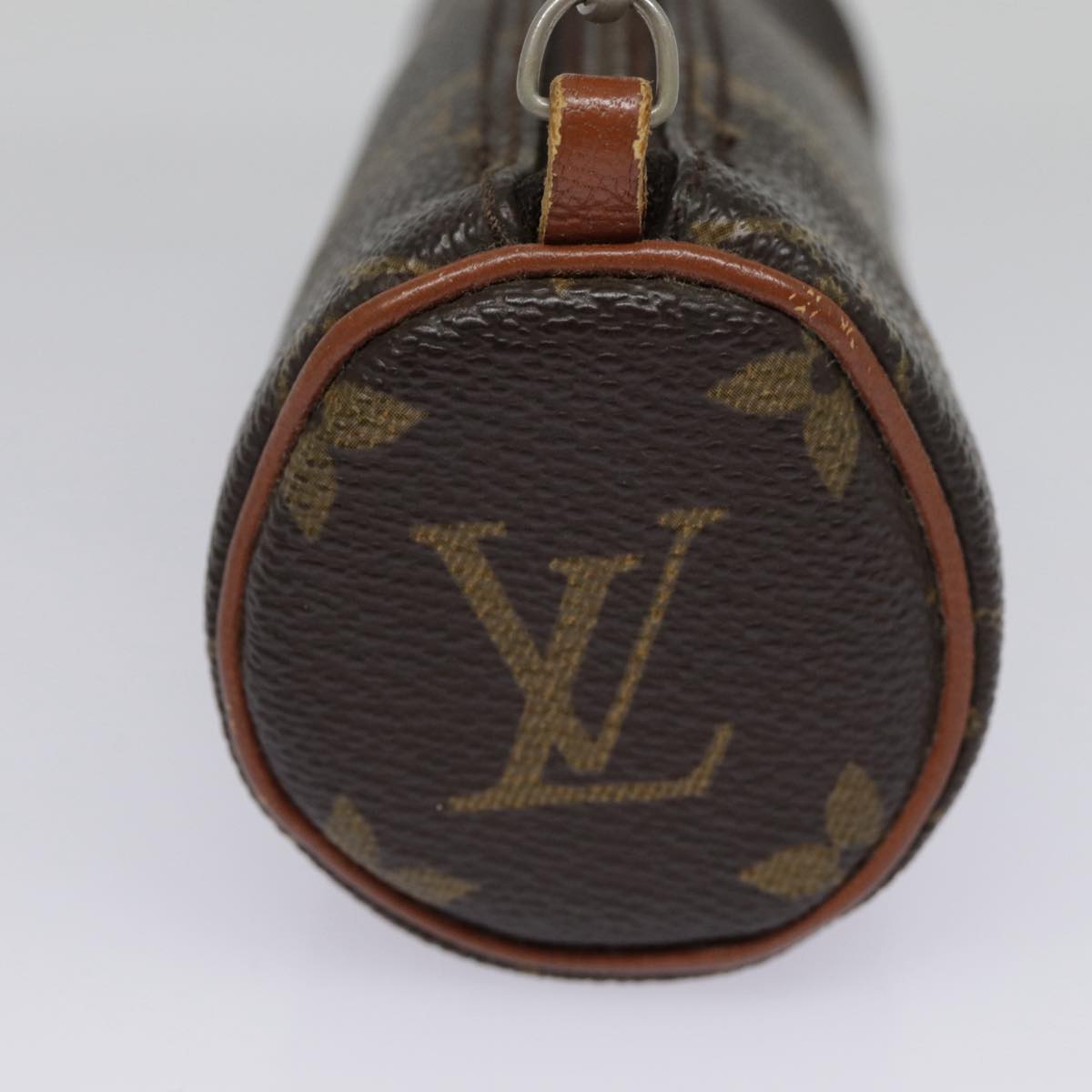 LOUIS VUITTON Monogram Papillon Pouch LV Auth 90359