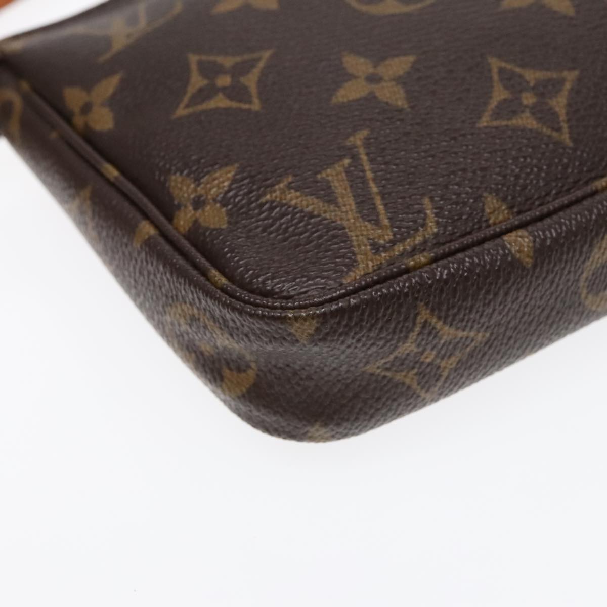 LOUIS VUITTON Monogram Pochette Accessoires Pouch M51980 LV Auth 90365