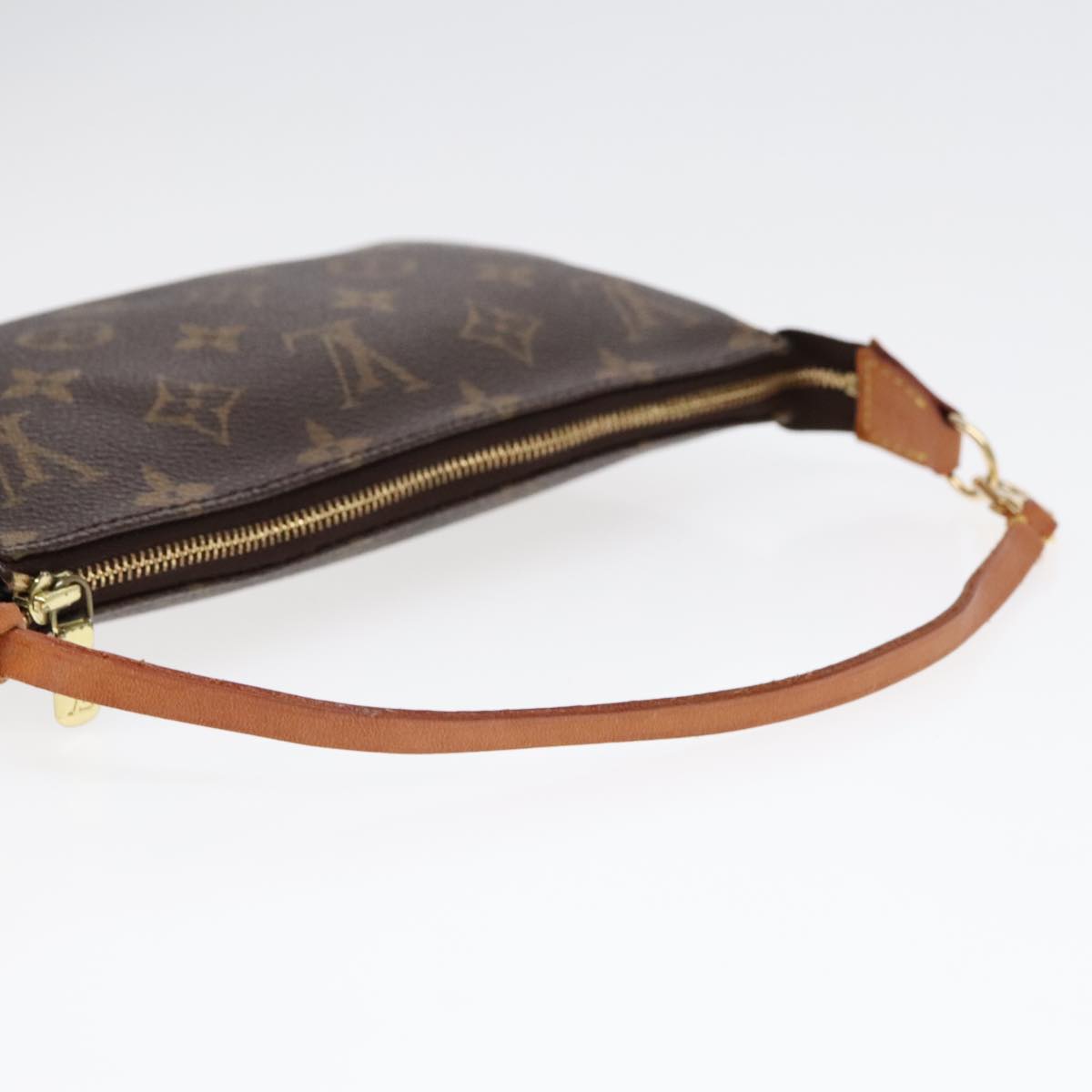 LOUIS VUITTON Monogram Pochette Accessoires Pouch M51980 LV Auth 90365