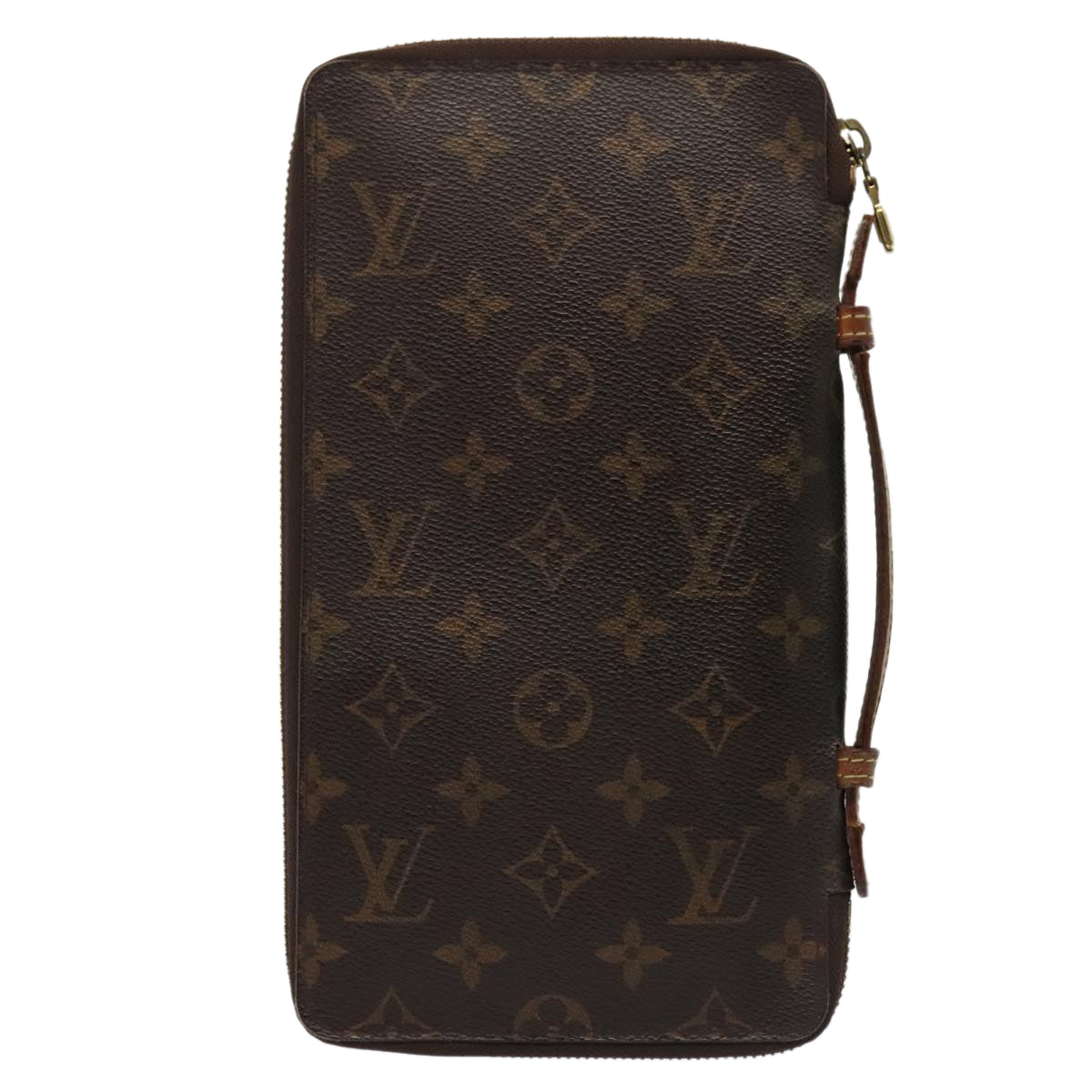 LOUIS VUITTON Monogram Organizer De Voyage Travel Case M60120 LV Auth 90370