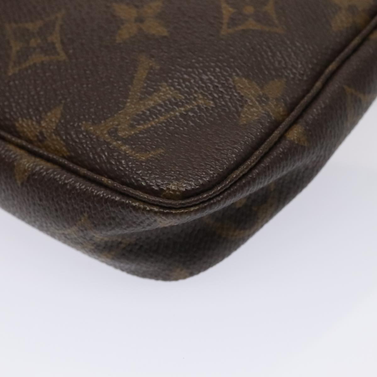 LOUIS VUITTON Monogram Pochette Accessoires Pouch M51980 LV Auth 90377