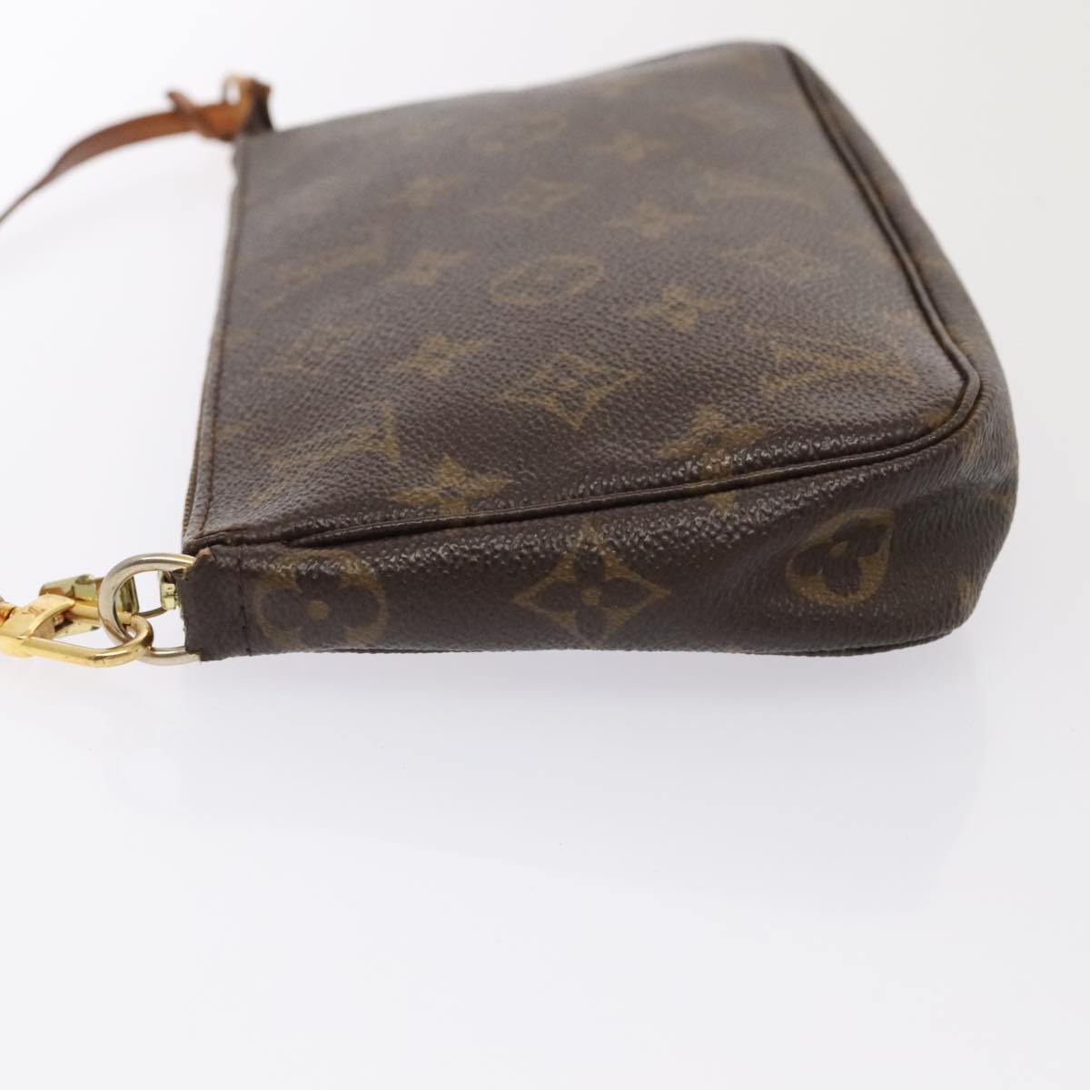 LOUIS VUITTON Monogram Pochette Accessoires Pouch M51980 LV Auth 90377