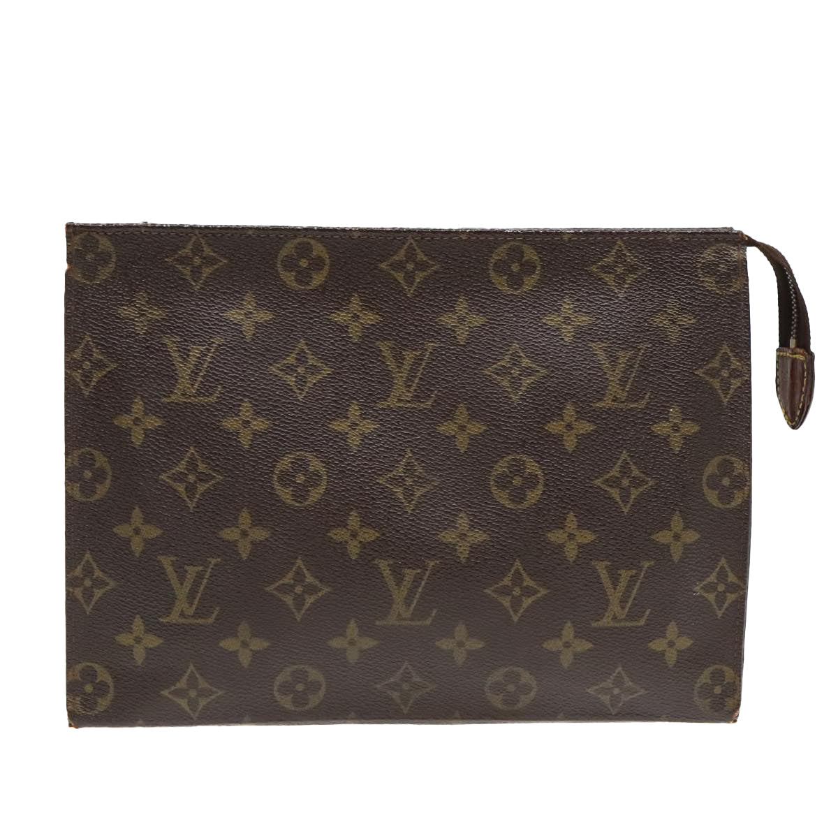 LOUIS VUITTON Monogram Poche Toilette 26 Pouch M47542 LV Auth 90414