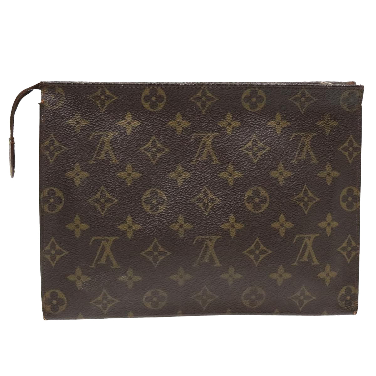 LOUIS VUITTON Monogram Poche Toilette 26 Pouch M47542 LV Auth 90414