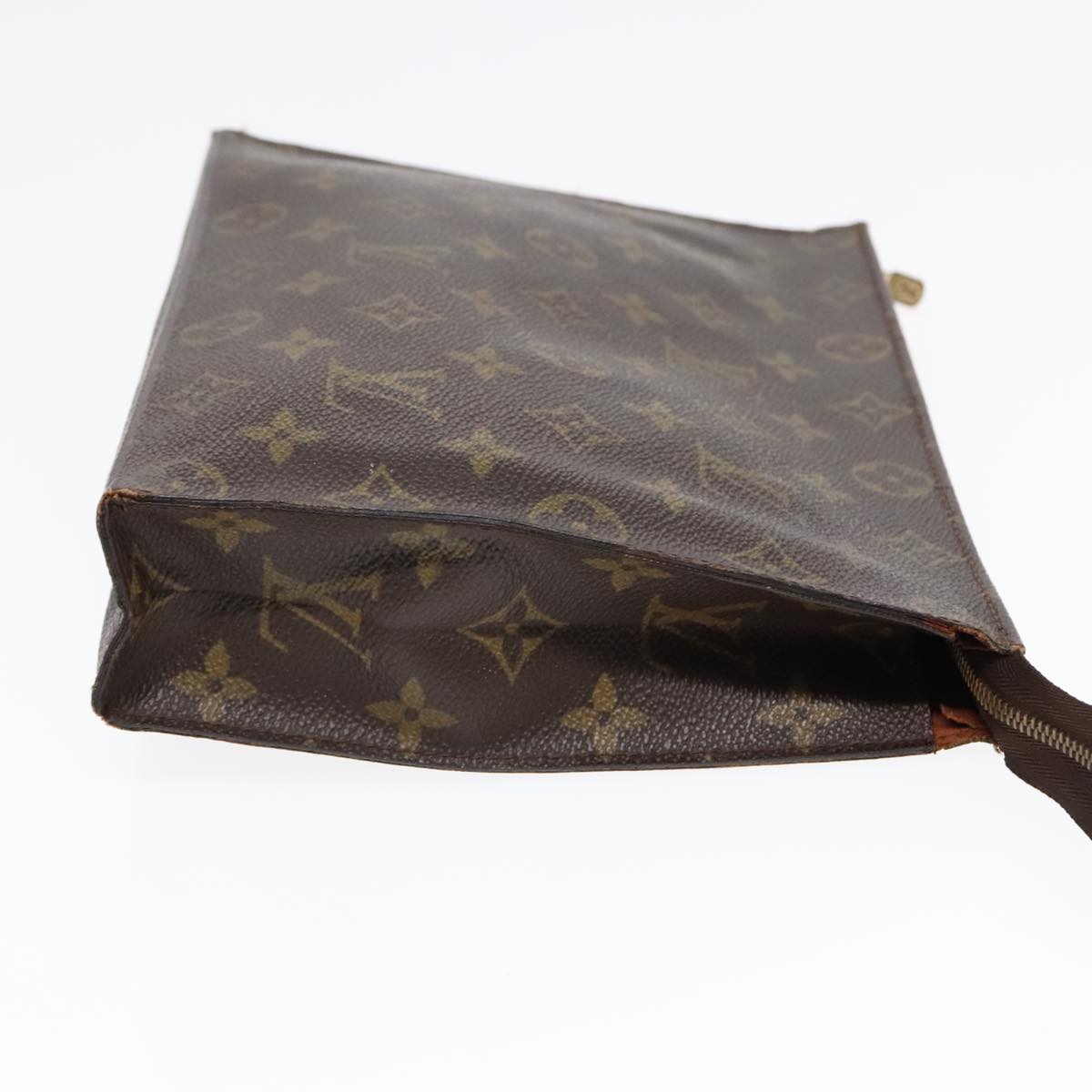 LOUIS VUITTON Monogram Poche Toilette 26 Pouch M47542 LV Auth 90414