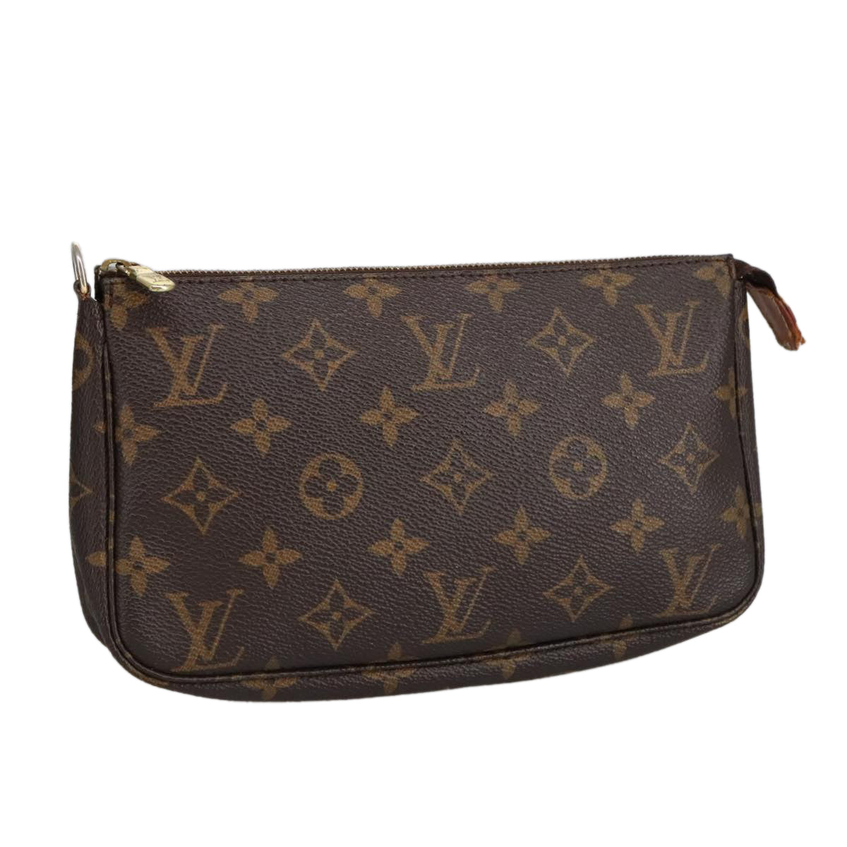 LOUIS VUITTON Monogram Pochette Accessoires Pouch M51980 LV Auth 90450