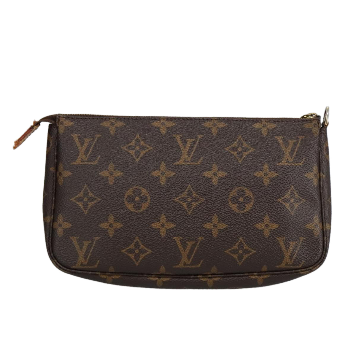 LOUIS VUITTON Monogram Pochette Accessoires Pouch M51980 LV Auth 90450