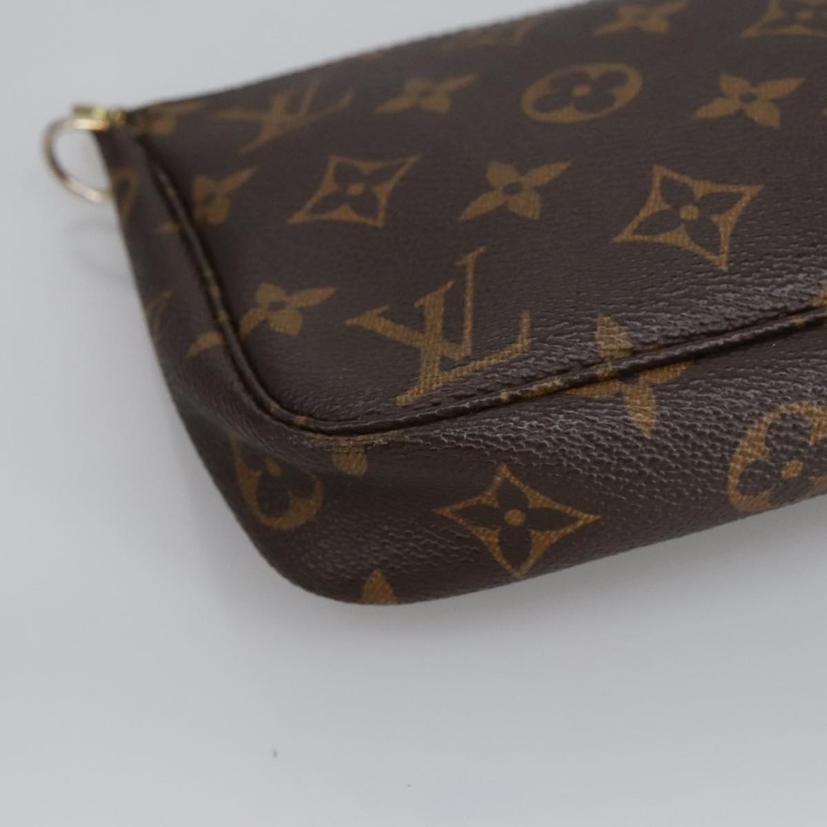 LOUIS VUITTON Monogram Pochette Accessoires Pouch M51980 LV Auth 90450