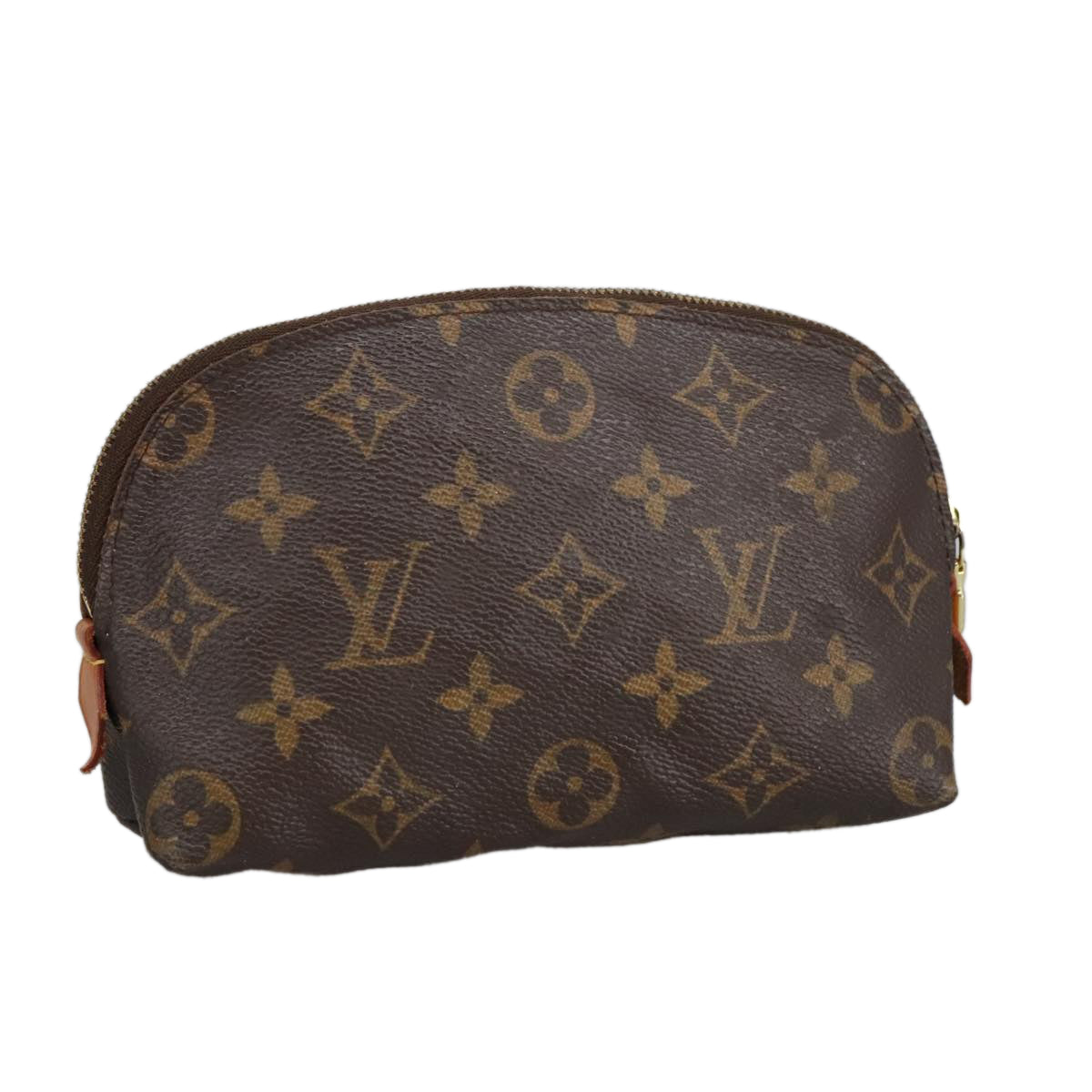 LOUIS VUITTON Monogram Pochette Cosmetic PM Cosmetic Pouch M47515 LV Auth 90457