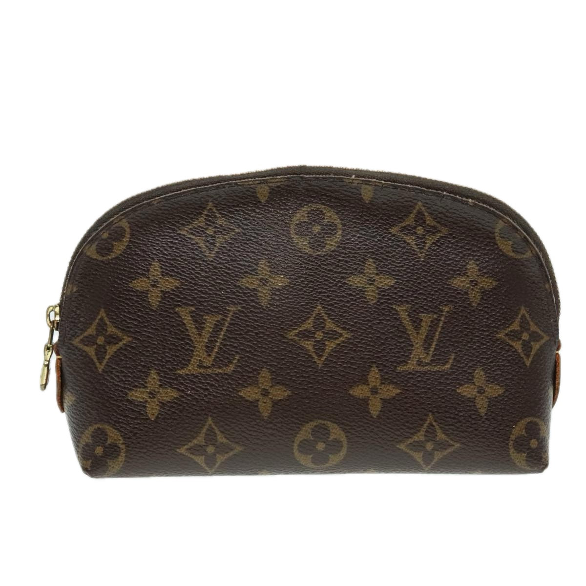 LOUIS VUITTON Monogram Pochette Cosmetic PM Cosmetic Pouch M47515 Auth 90461