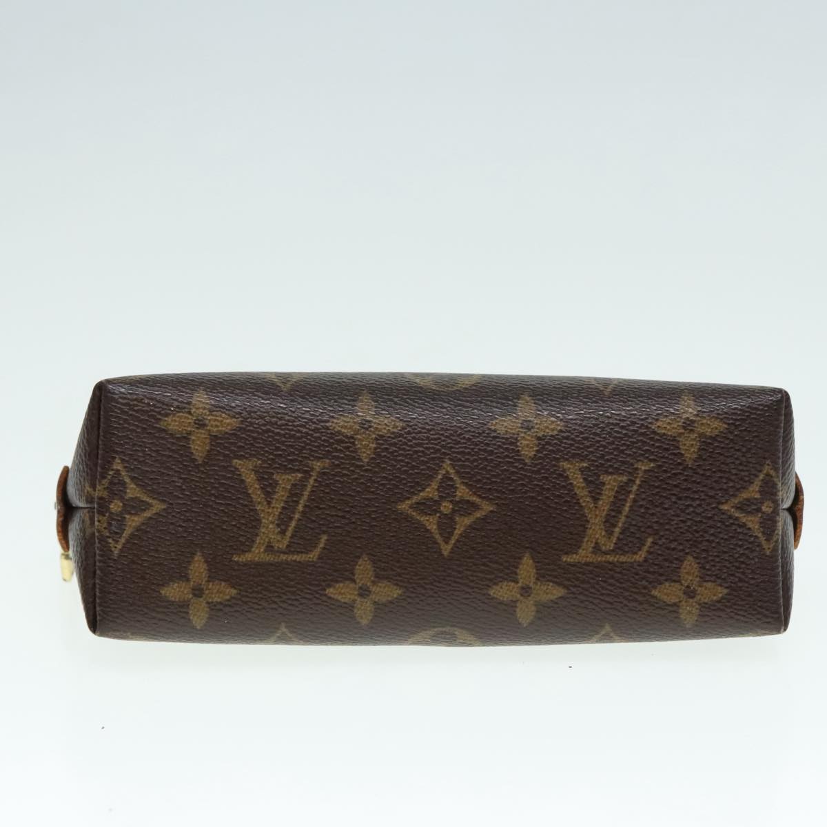 LOUIS VUITTON Monogram Pochette Cosmetic PM Cosmetic Pouch M47515 Auth 90461