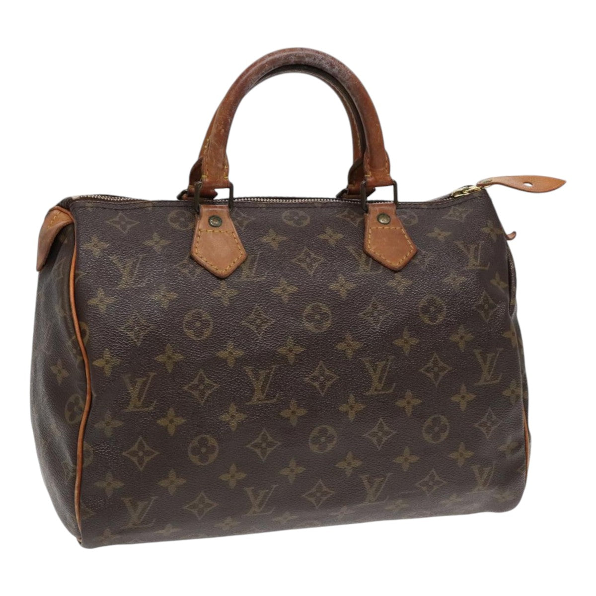 LOUIS VUITTON Monogram Speedy 30 Hand Bag M41526 LV Auth 90467