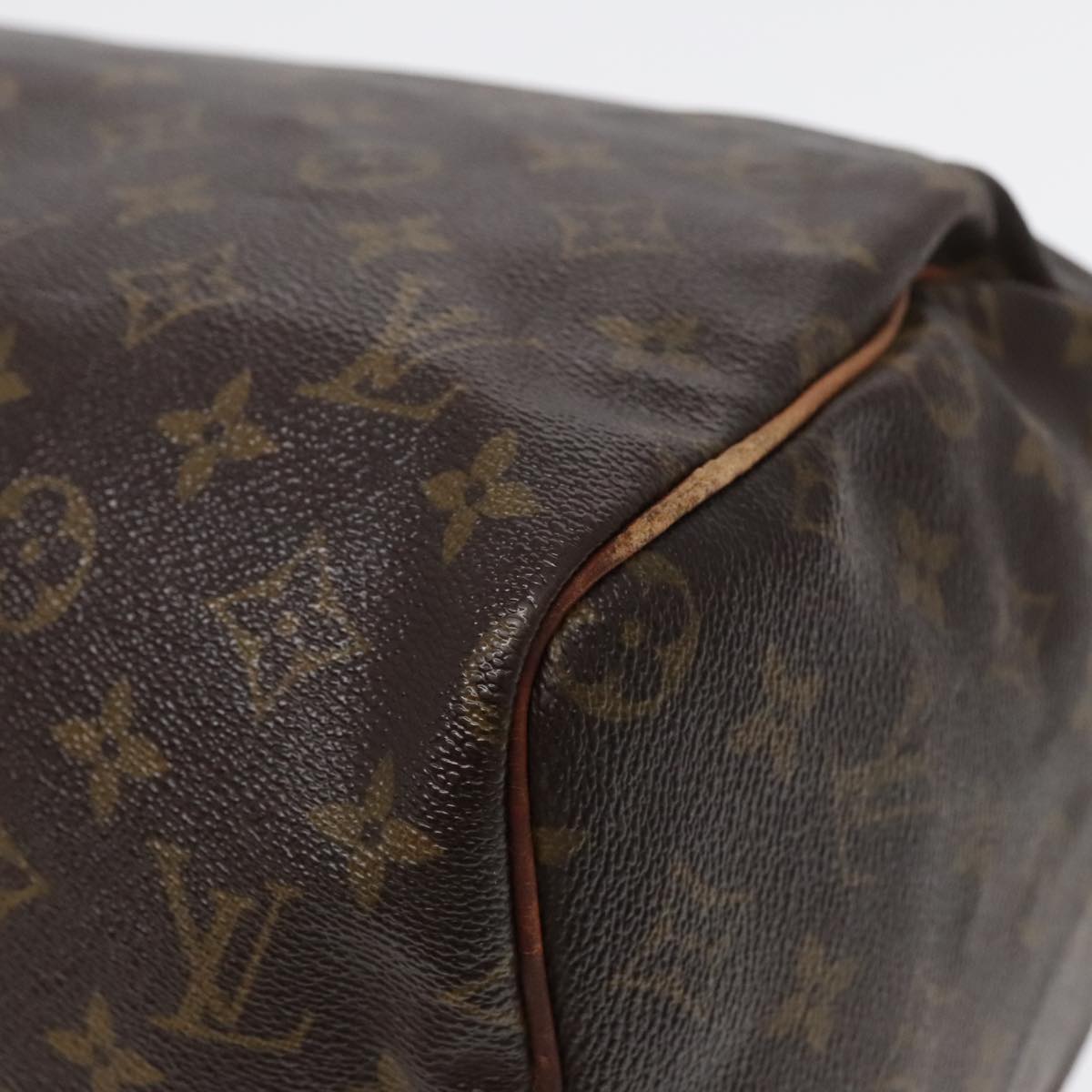 LOUIS VUITTON Monogram Speedy 30 Hand Bag M41526 LV Auth 90467