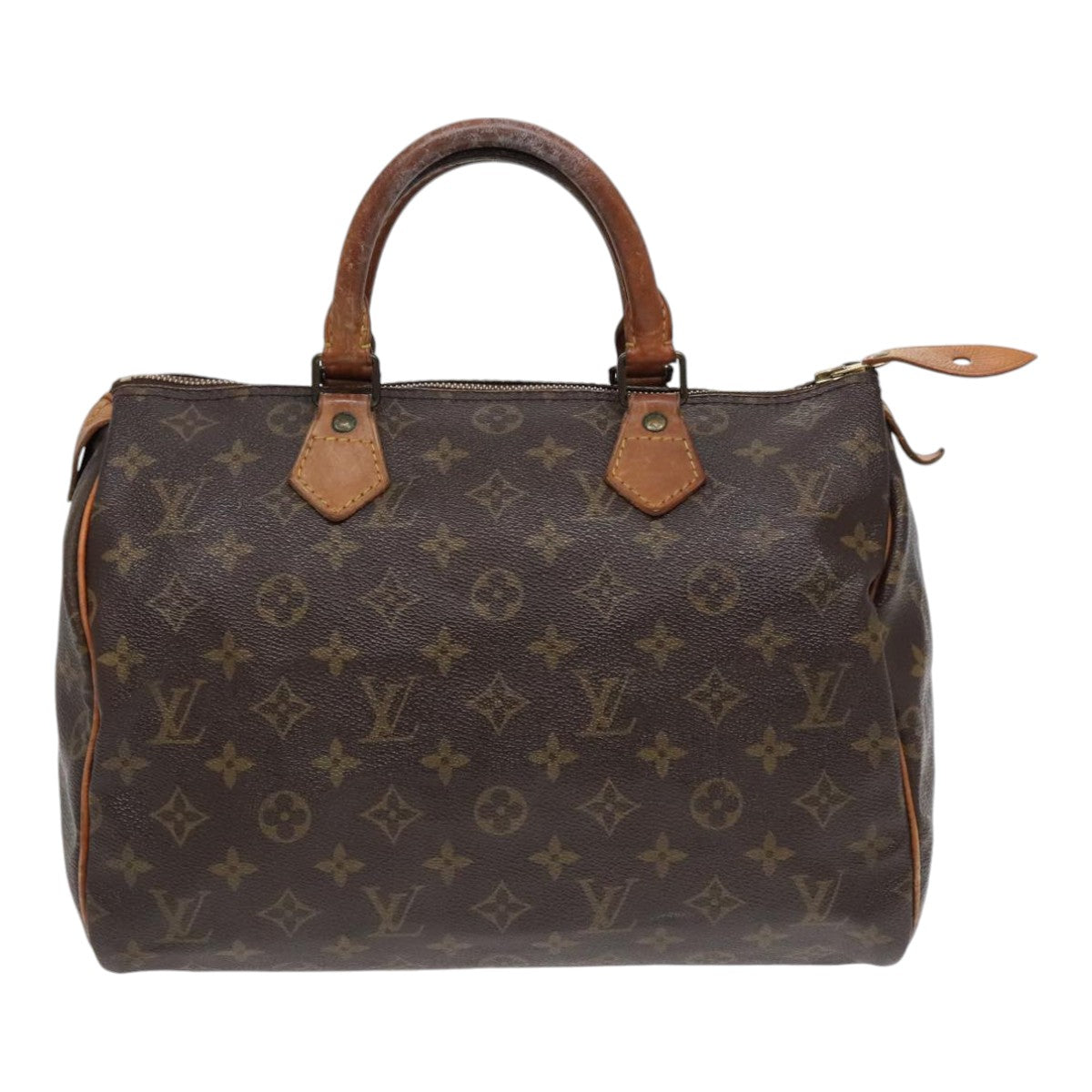 LOUIS VUITTON Monogram Speedy 30 Hand Bag M41526 LV Auth 90467