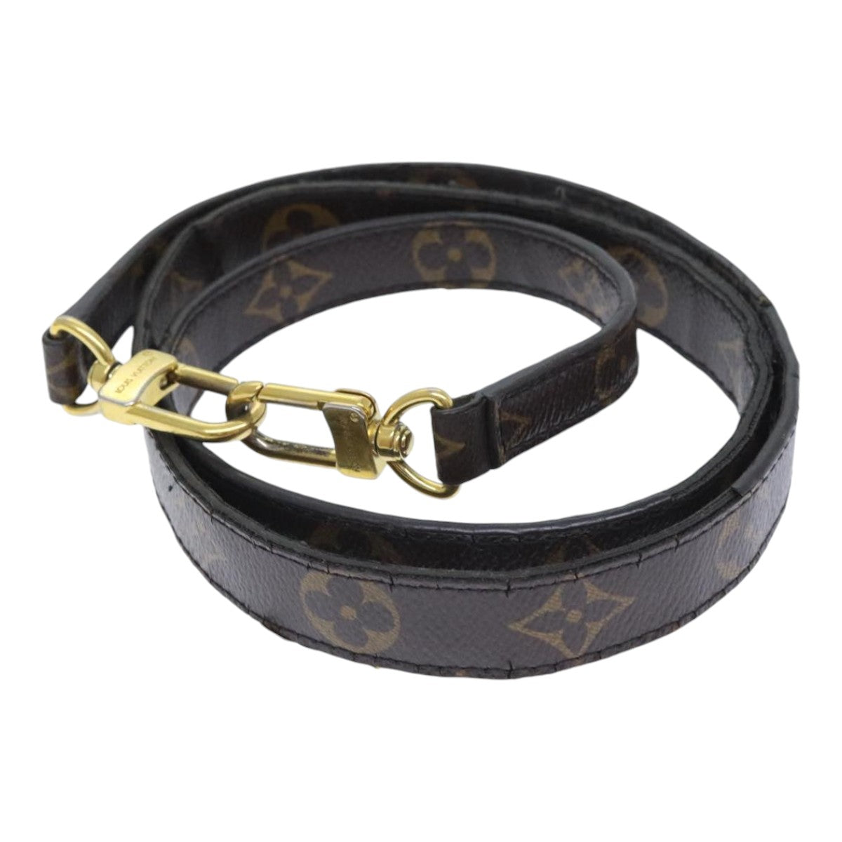 LOUIS VUITTON Monogram Shoulder Strap 40.9"" LV Auth 90478