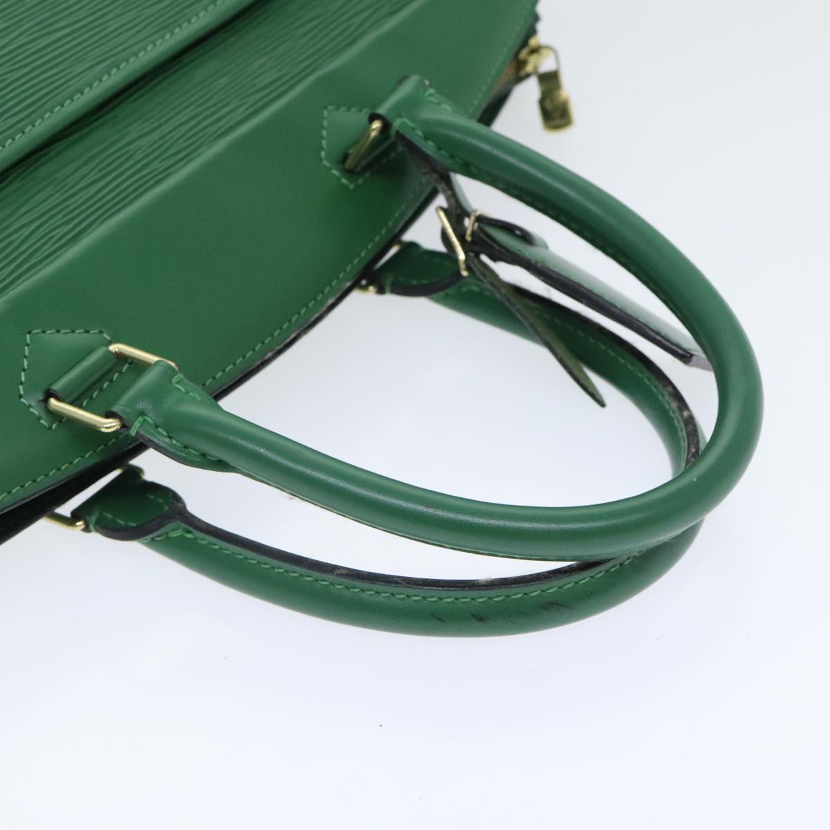 LOUIS VUITTON Epi Riviera Hand Bag Green M48184 LV Auth 90491